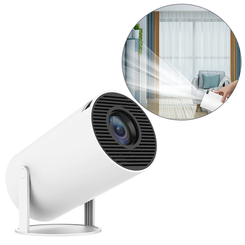 Drop Shipping Intelligent Projector Automatic Chart WiFi Android Mini Home Theater Led Intelligent Movies Portable
