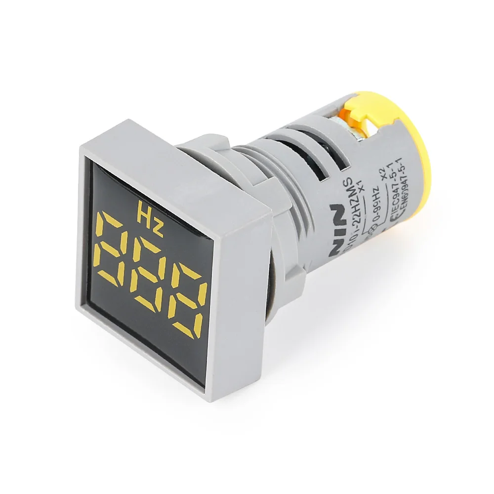 AD101-22HZS желтый 0-99 Гц индикатор частоты