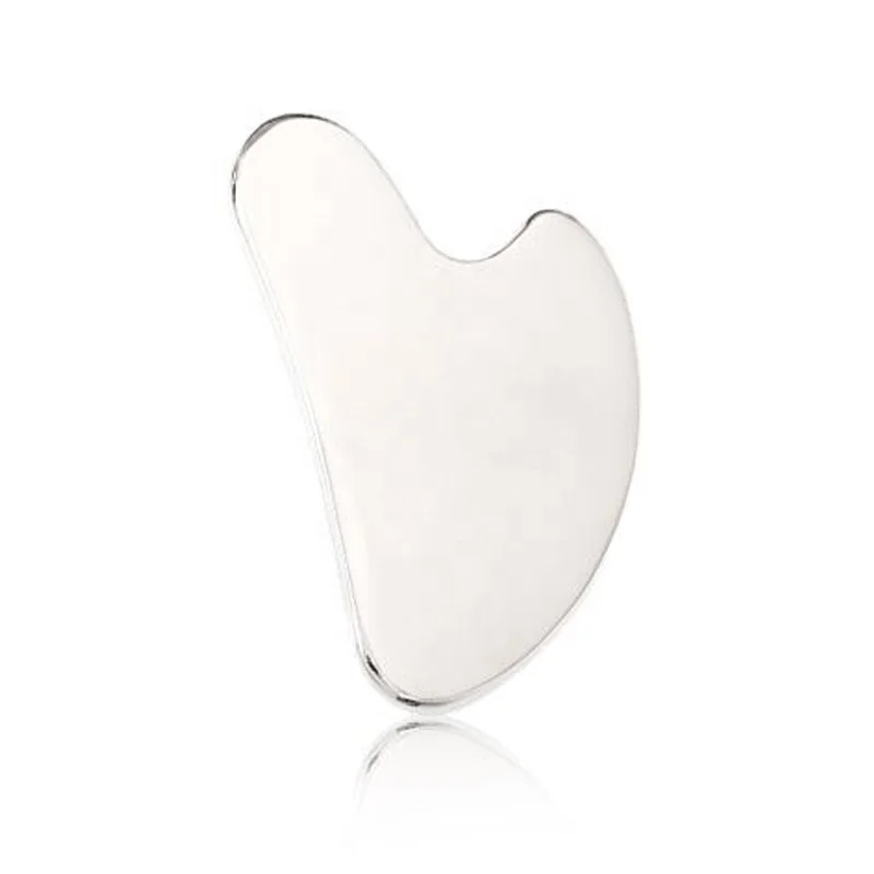 2022 New Design Germanium Roller With Double Headed 304 Stainless Steel Metal Face Roller Gua Sha Set