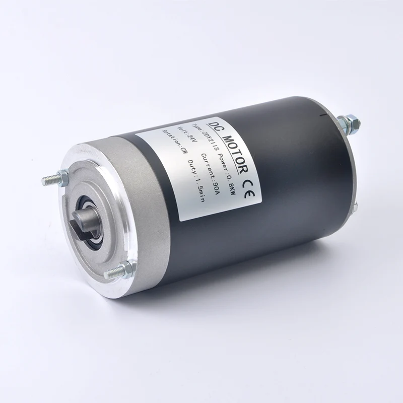 800watt 24v Small Electric PM Dc motor ZDY211S