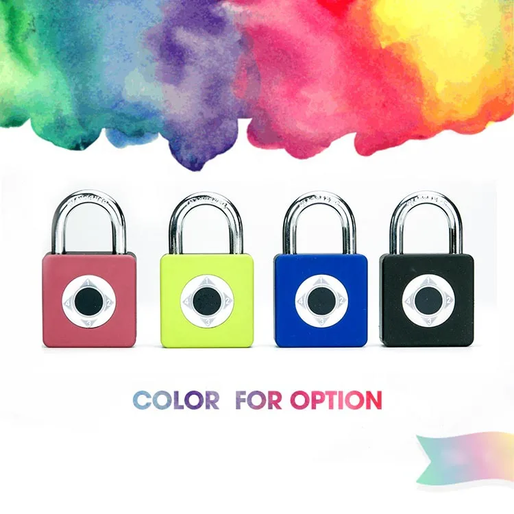 Висячий замок Safewell SWPLF02 с Usb-зарядкой и отпечатком