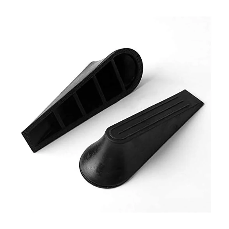  Лидер продаж резиновые Doorstopper Клин Инструмент подходит для любых полов не царапающаяся и противоскользящая конструкция 4 пачки локоны