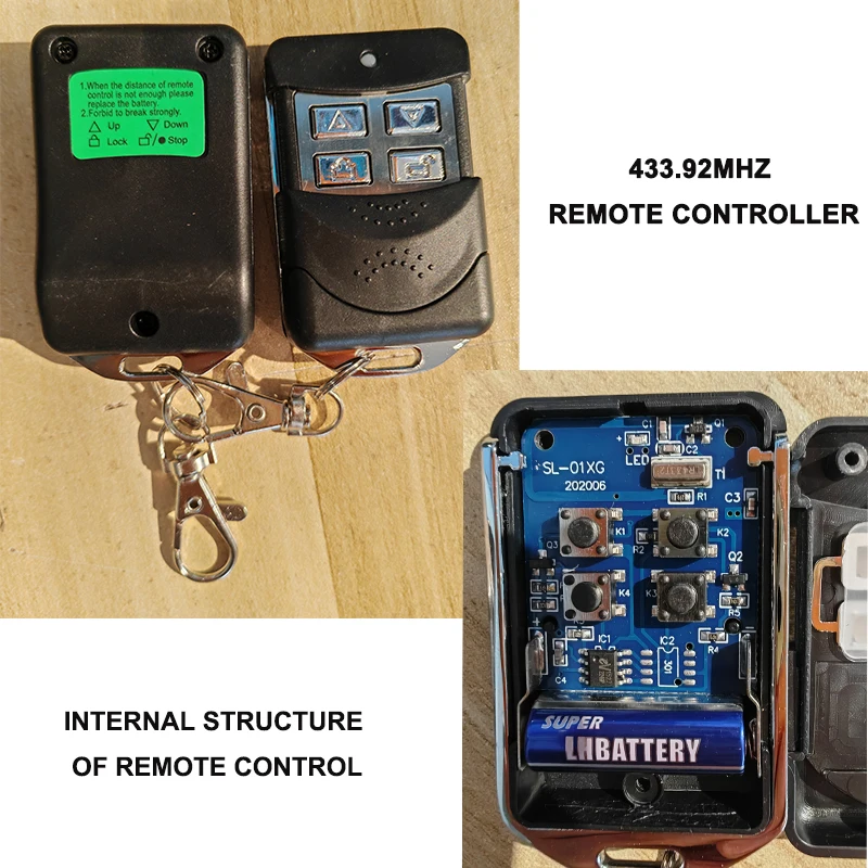 Remote Control 250W 500KG AC Sliding Gate Opener Gate Motor Sliding Gate Opener Automatic Door Operators