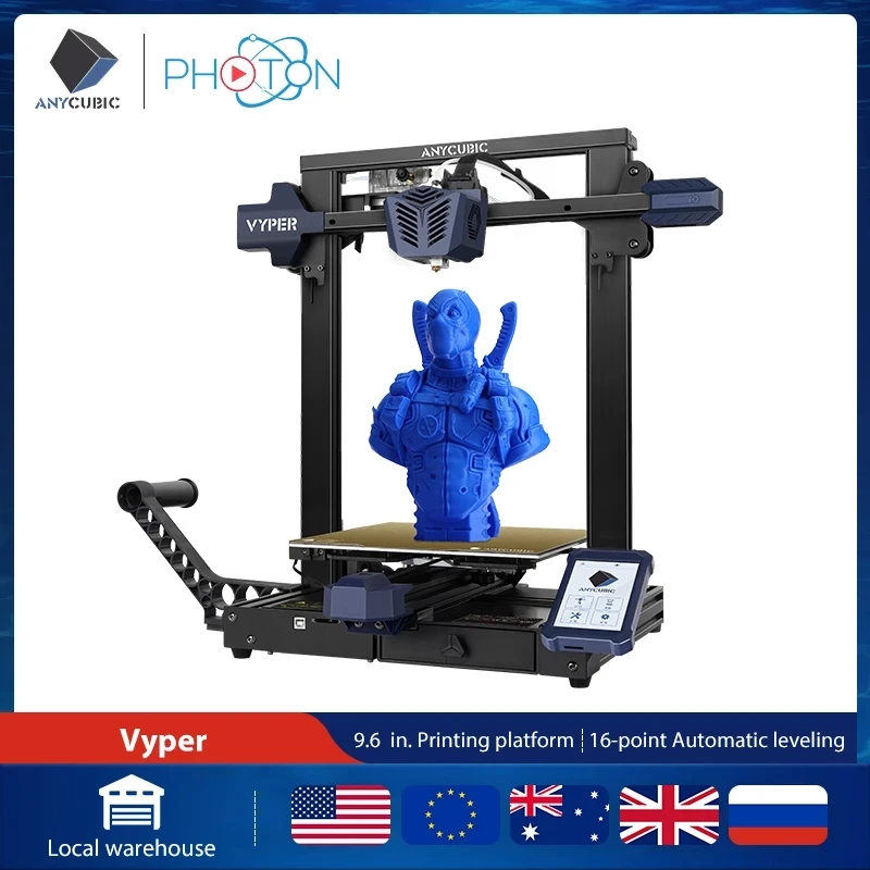 Fast Delivery Anycubic Vyper Automatic Leveling Filament Printers 3d Price for House