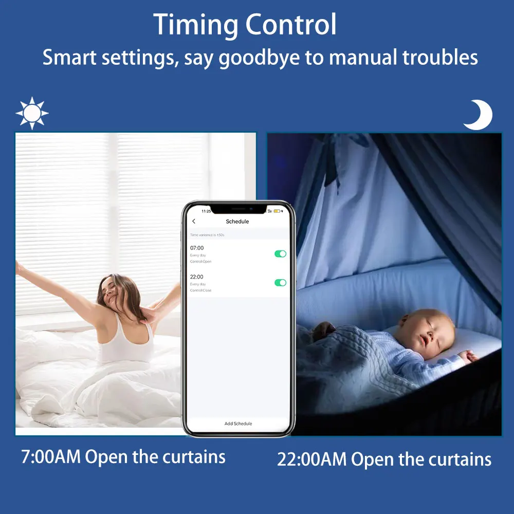 SZMYQ Tuya 0.8Nm ZigBee Rechargeable Lithium Battery Powered  Smart Blinds Motorized Shades  Roller Blind System