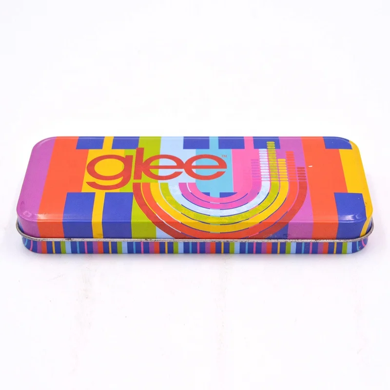 Standard wholesale tin pencil box for children