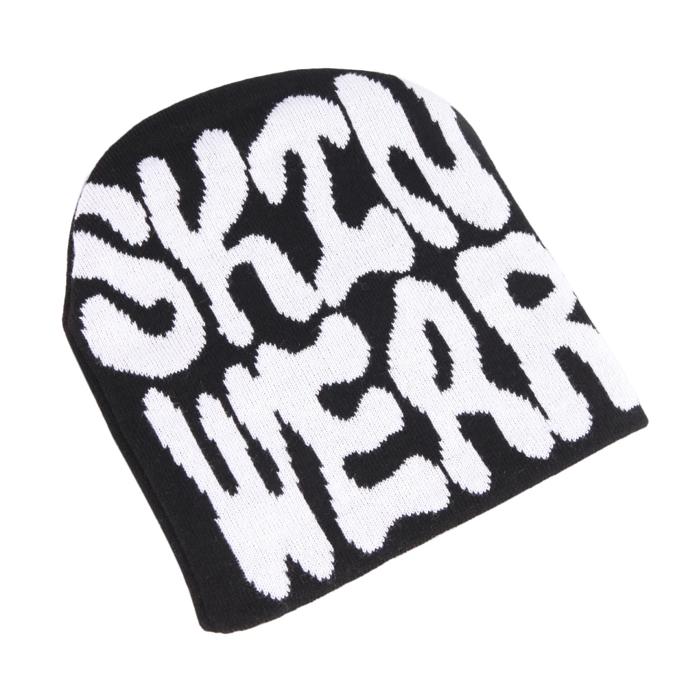 Designer High Quality Winter Digital Print Jacquard Knit Beanie Custom Beanies Hats