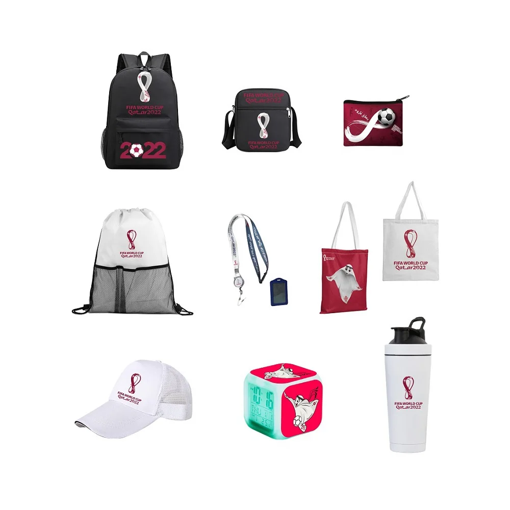 Qatar World Sport Gifts Wholesale New Cup Glasses Soccer Fan Cheer Party Supplies Creative Promotional Items