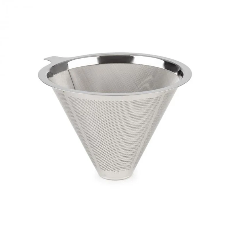 Reusable Tiny Holes Stainless Steel Coffee Filter Net  Micro Mesh Coffee Filter Net Etching Stainless Steel