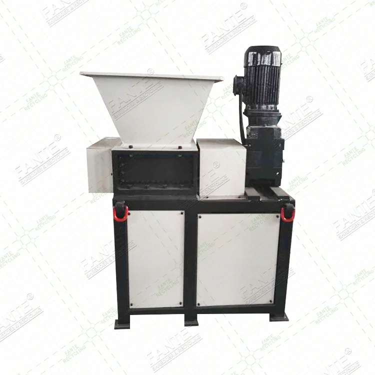 Низкая цена высококачественный измельчитель резины для шин мини-измельчитель с двумя валами