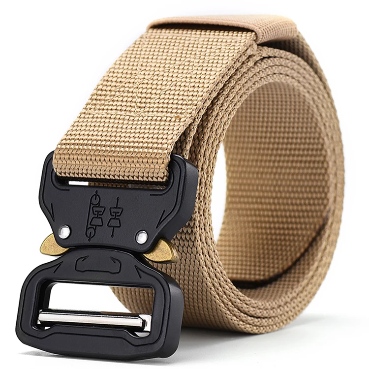 Ремень тактический Мужской, Многофункциональный нейлоновый плетеный пояс для тренировок на открытом воздухе