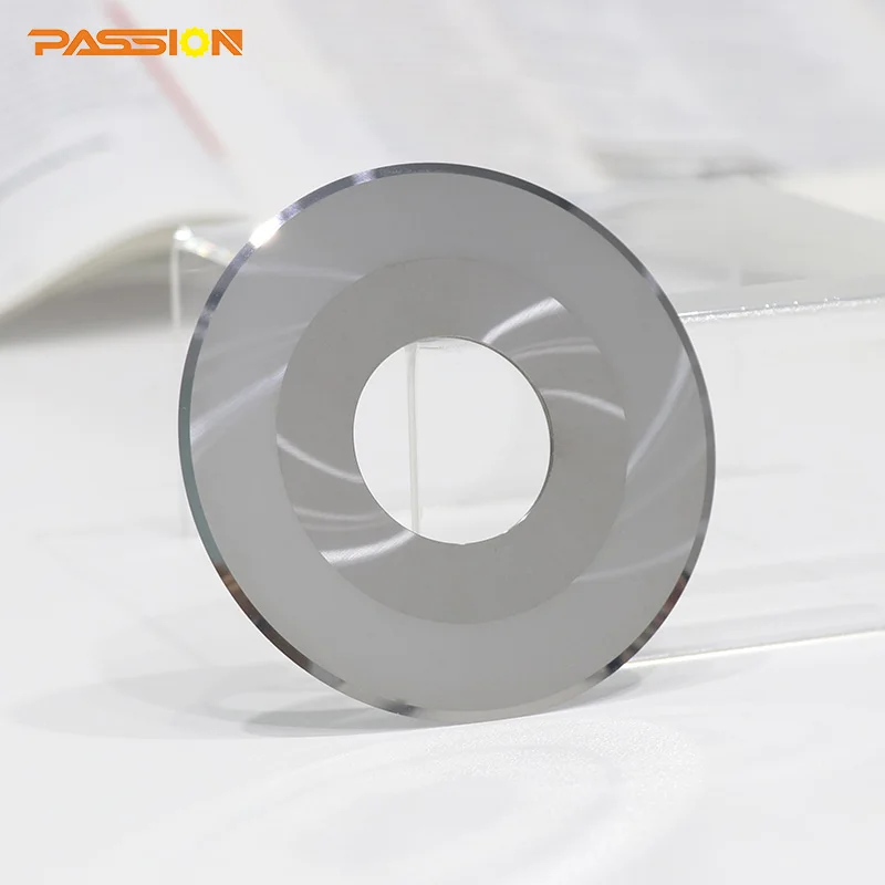 Passion OEM/ODM circular blade for molins mk8 tobacco cigarette rod filter industrial machine slitting line cut off knife
