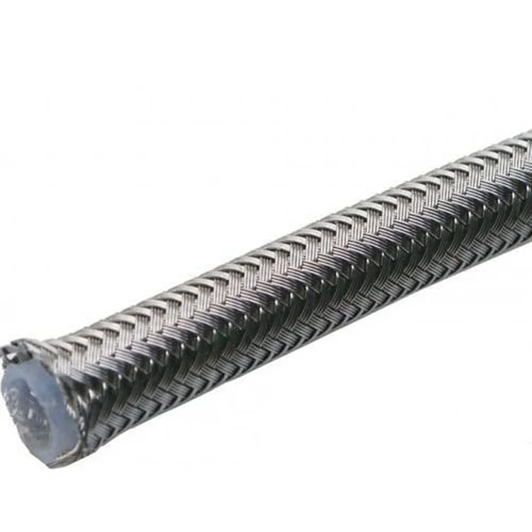stainless steel wire braided PTFE hose