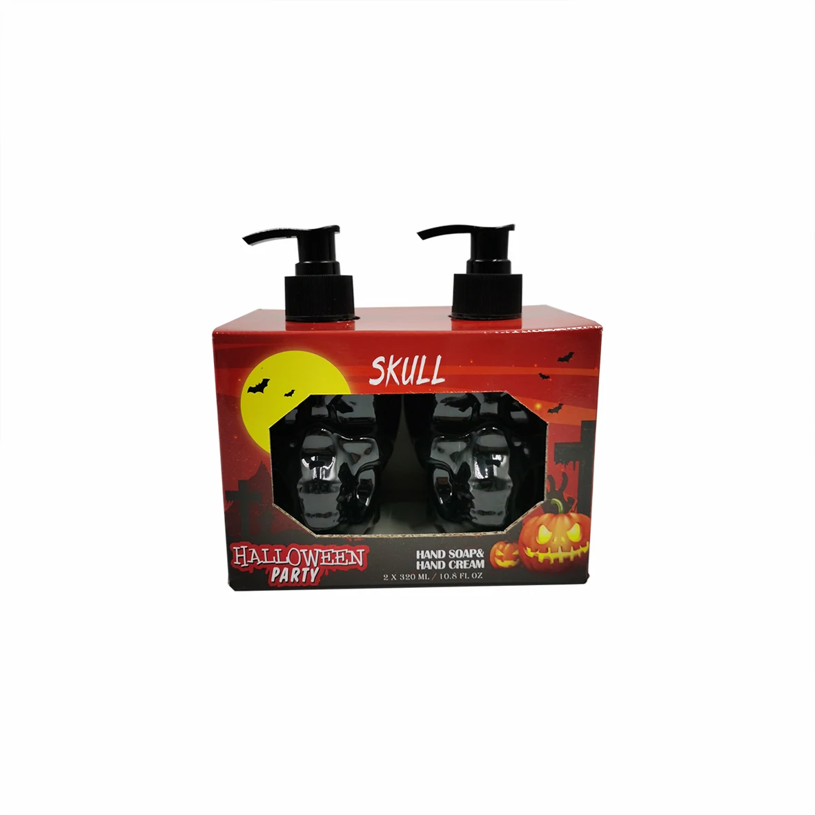 Halloween Pure and Natural private label hand soap organic bath gift set 2024