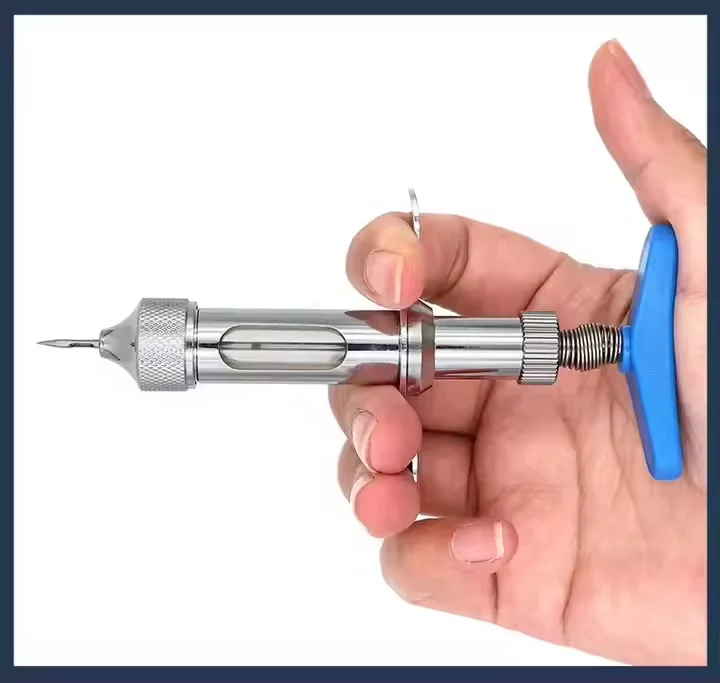 Шприц для вакцины против нута кур