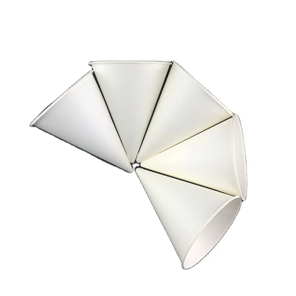 4oz White Cone Water Cups Paper