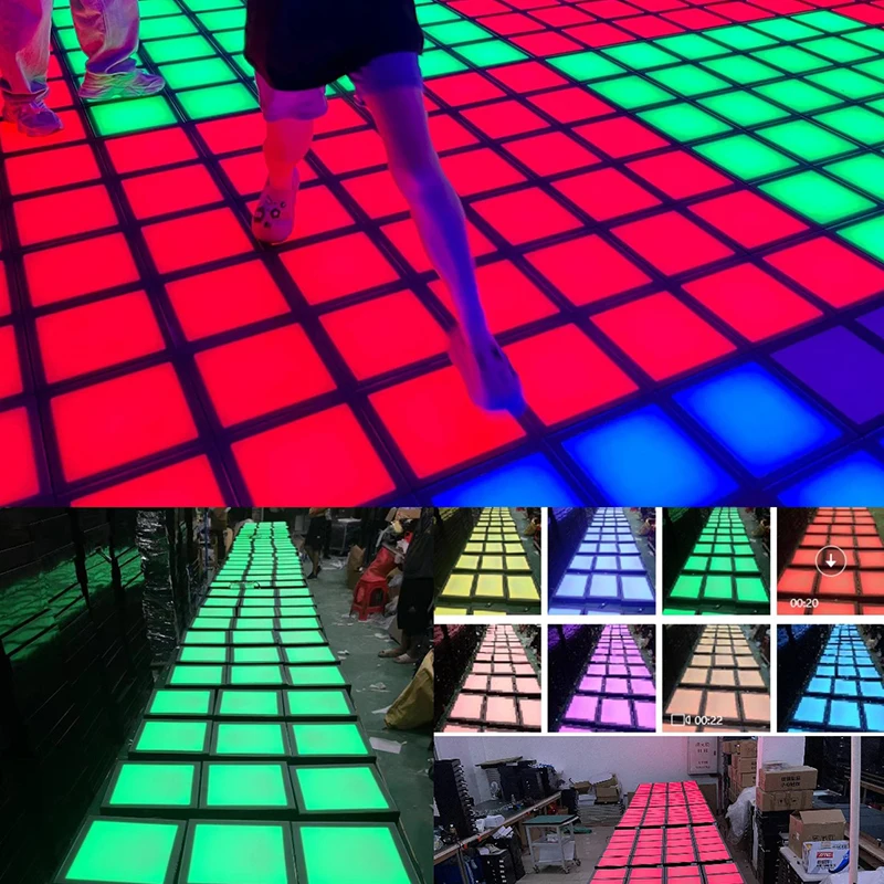 Activate Game Led Floor Light 30x30cm active floor monitor interactive floor motion sensor games