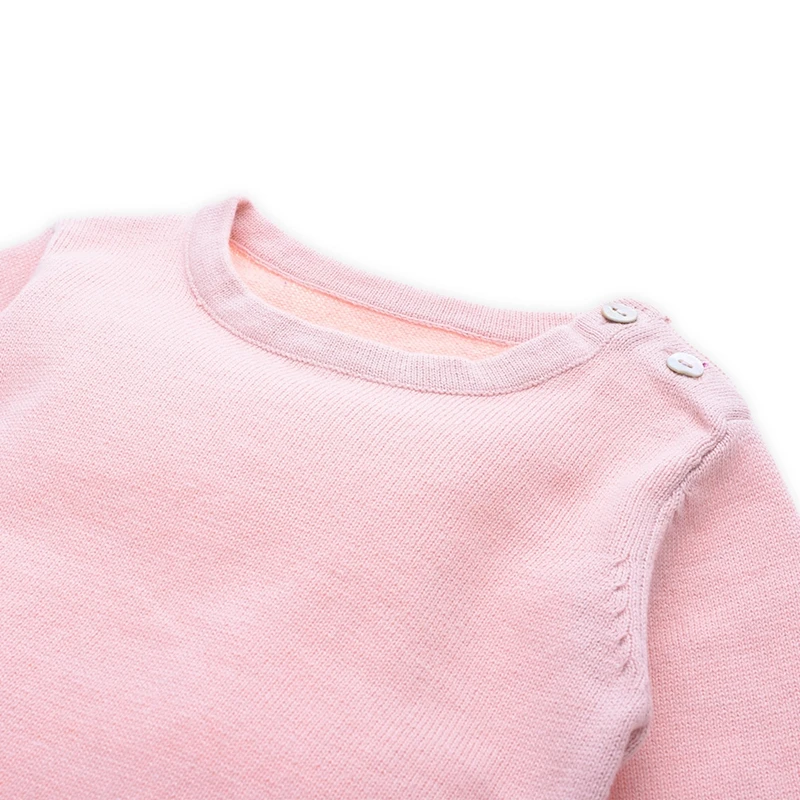 
Stock Clearance Wholesale Solid Knit Unisex Knitwear Baby Pullover Sweater 