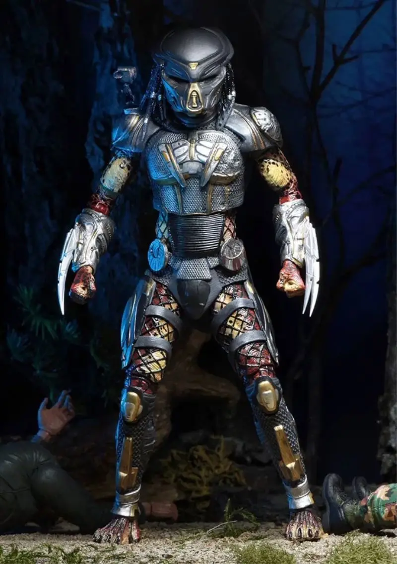 Hot sale 18cm movie 2018 Predator action figure Movable joints PVC model toy for gifts