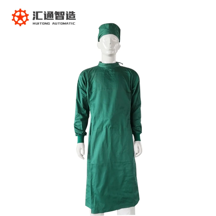 Полуавтоматическая Операционная одежда, хирургический халат, складное оборудование в Китае