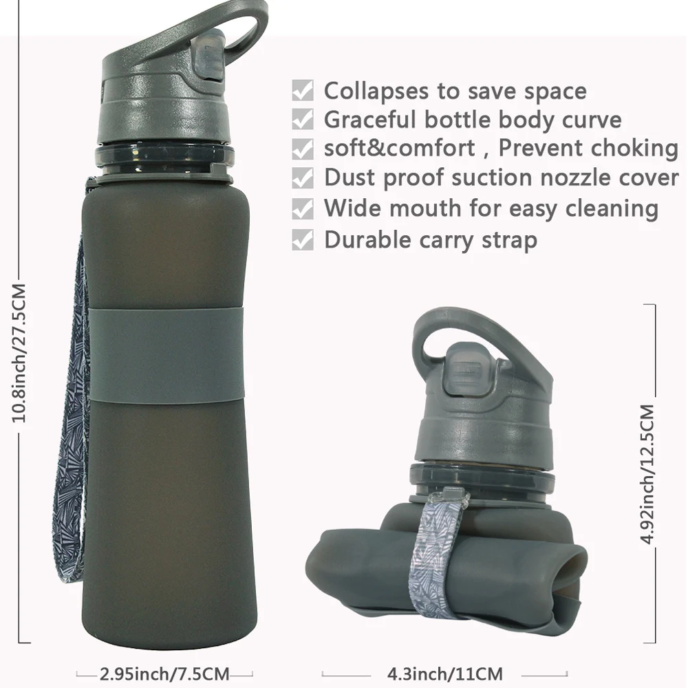 OEM Leakproof Gym Eco Friendly Drinking Water Bottle BPA Free Reusable Sport Water Bottle for Kids and Adult