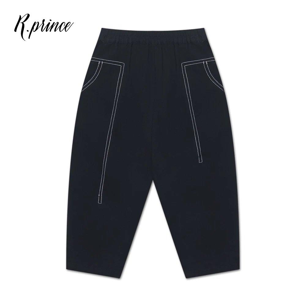 
 Детские свободные шаровары R.prince 2021, дышащие Серые Мягкие широкие брюки для мальчиков и девочек  