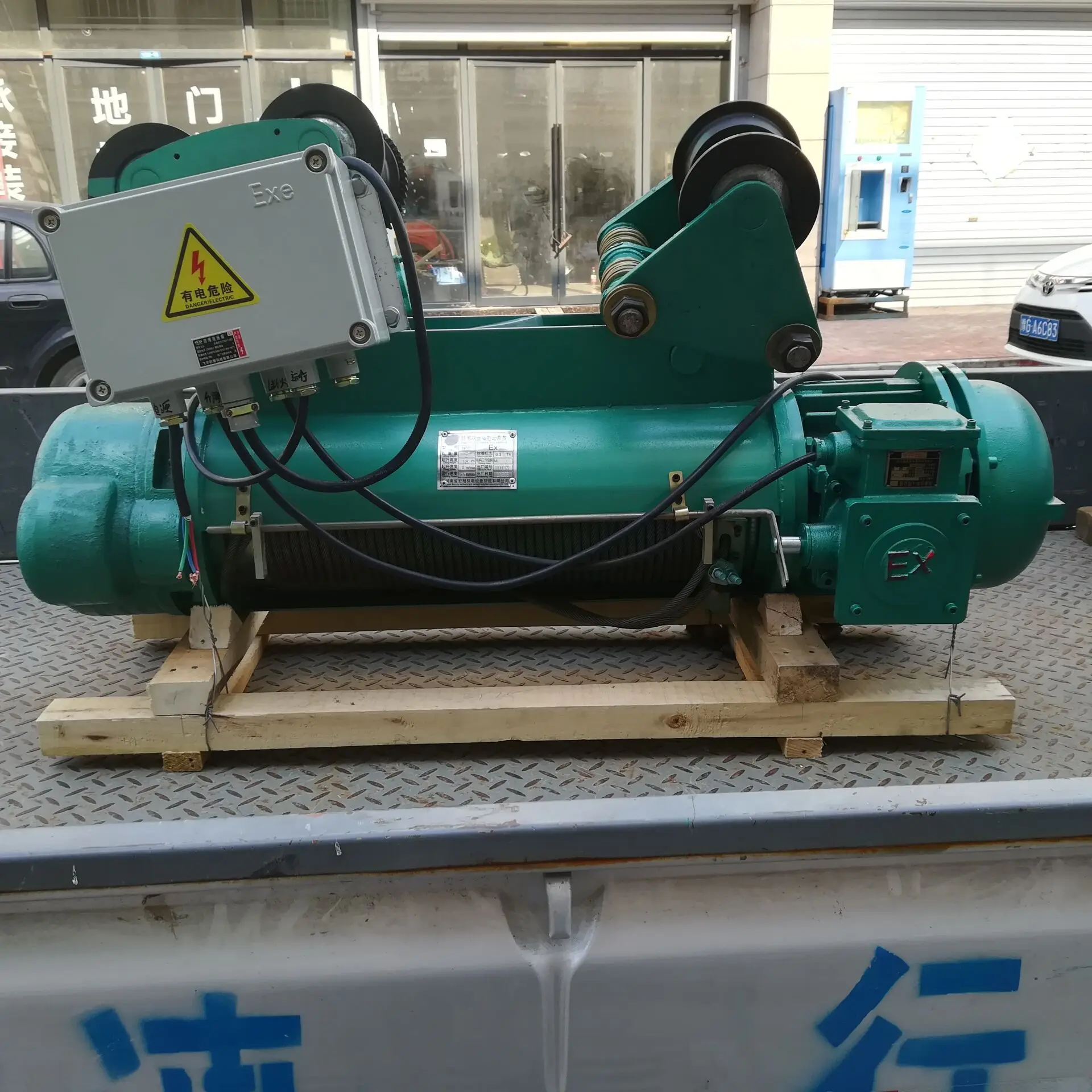 Lifting equipment low noise CD MD type wire rope electric hoist mobile single beam electric hoist