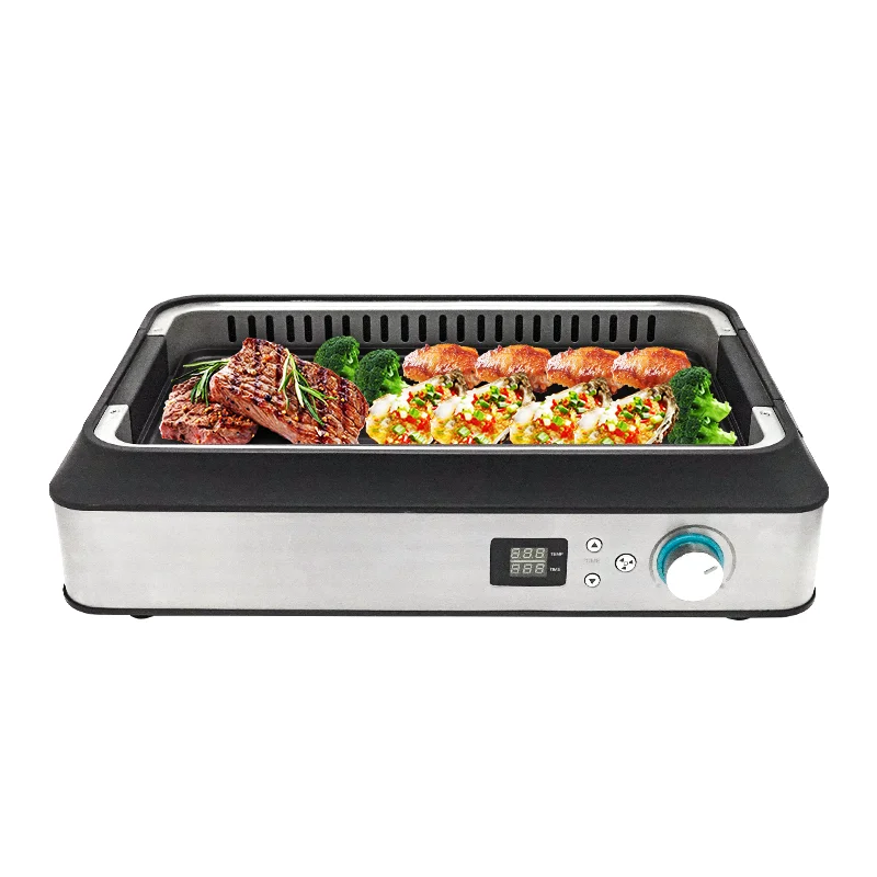 Factory direct sales family bbq electr barbecu grill easy cleaning electronic kitchen electric bbq grill