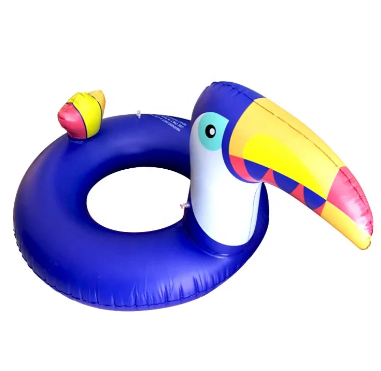 Manufacturer peacock swim ring Flamingo unicorn Bill bird swim ring can ride ring
