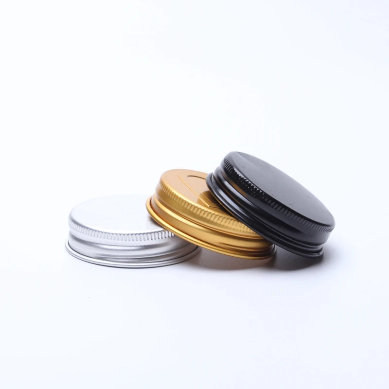 Threaded Aluminum Cap 20/400 24/400 28/400 38/400 45/400 for Screw Neck Bottles/Jars/ Containers/ Cans/ Pill Bottles With Liner