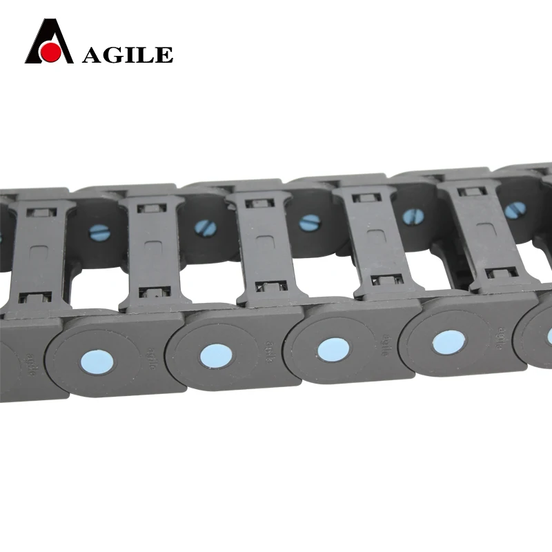 
25*70 mm MTK nylon open type openable drag chain 