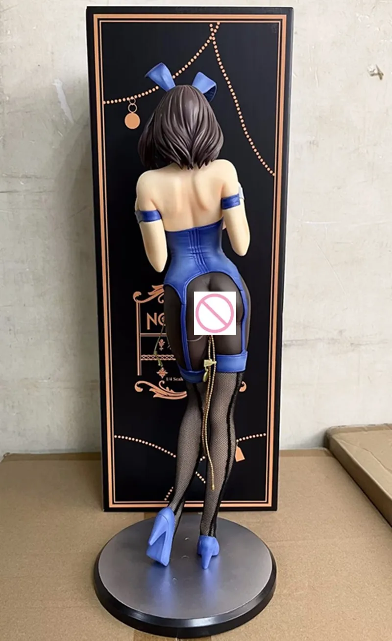 Japan sexy doll PVC action Figures cute Anime GK Doll Toys nude Bunny Girl figuras de Male Toy 1/4