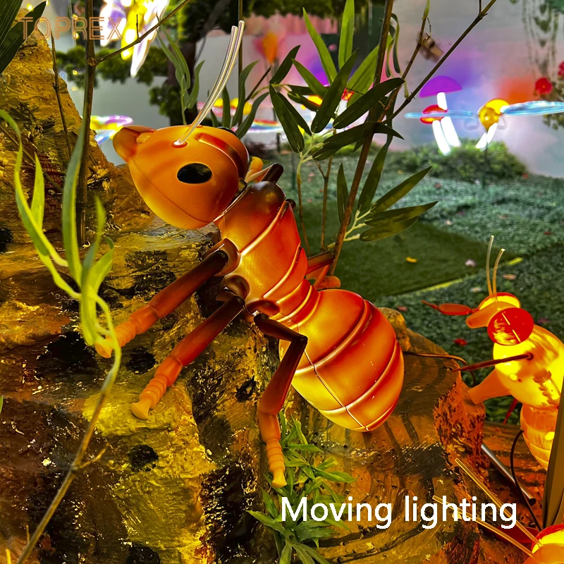 2024 Hot Selling Products Landscape Lighting Simulation Dynamics Motif Moving Butterfly Led For Garden Yard Decoration