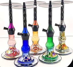 Hot selling factory direct selling aluminum hookah mix color hot selling hookah