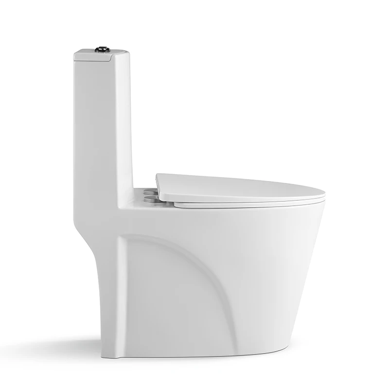 Wholesale Hotel Floor Mounted One Piece Dual Flush Sanitary Ware Ceramic Sit Closestool Toilet Bathroom Commode Toilet