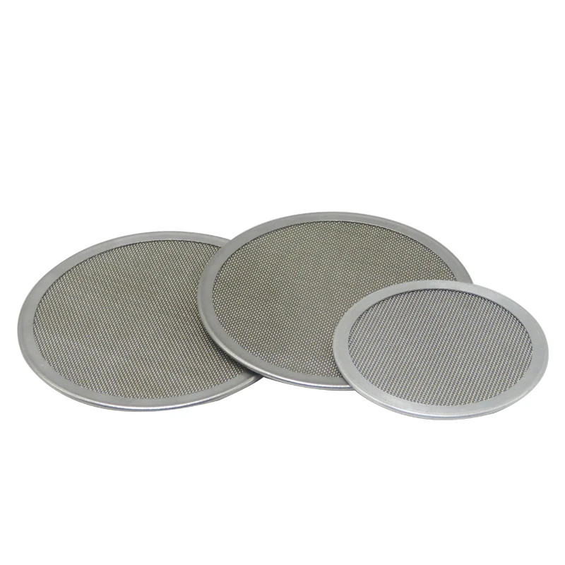Plastic Extruder Filter Packs Stainless Steel Wire Mesh Filter Screen Disc