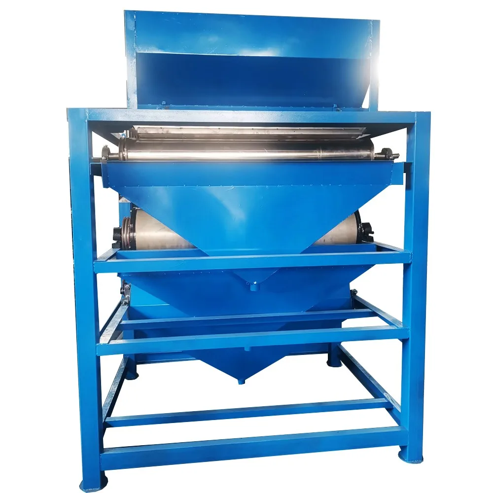 Three Rolls Magnetic Separator for Zircon/Monazite/Columbite Separator High Intensity Dry Magnetic Separator