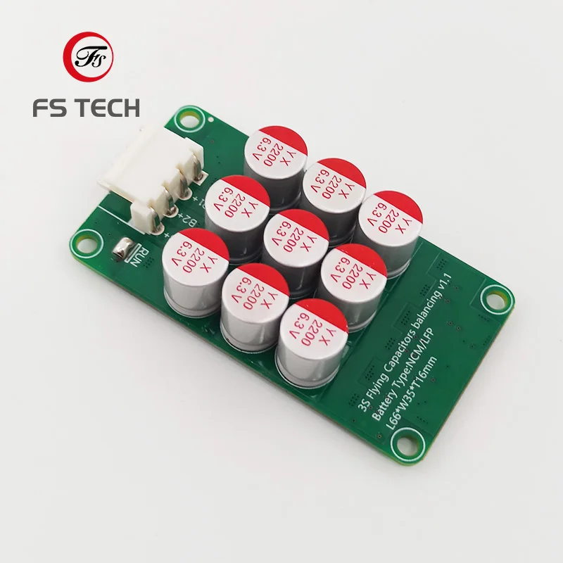 Custom PCB PCBA Circuit Board Manufacturer for Current Capacitor Active Balancer 4S 6S 7S 8S 15S 5A Li-ion LiFePO4 Battery BMS