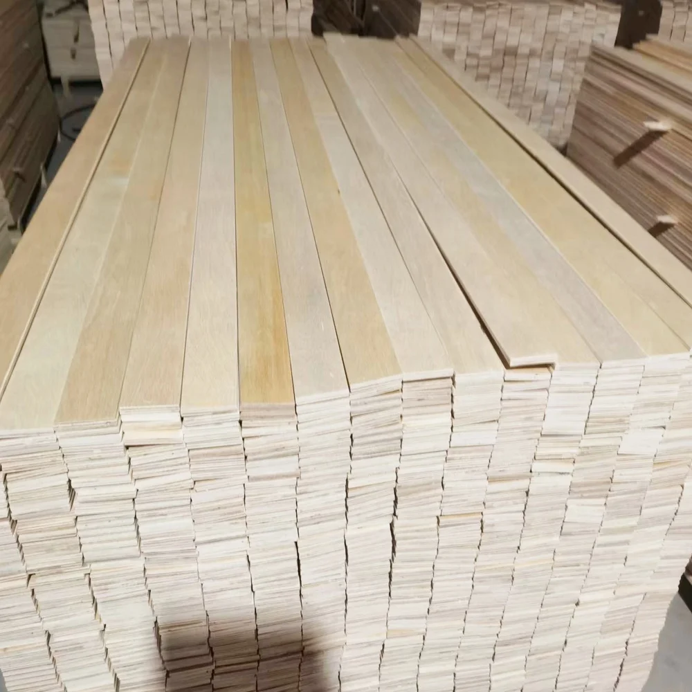 Cheaper Price Flat Birch Wood Bed Slats
