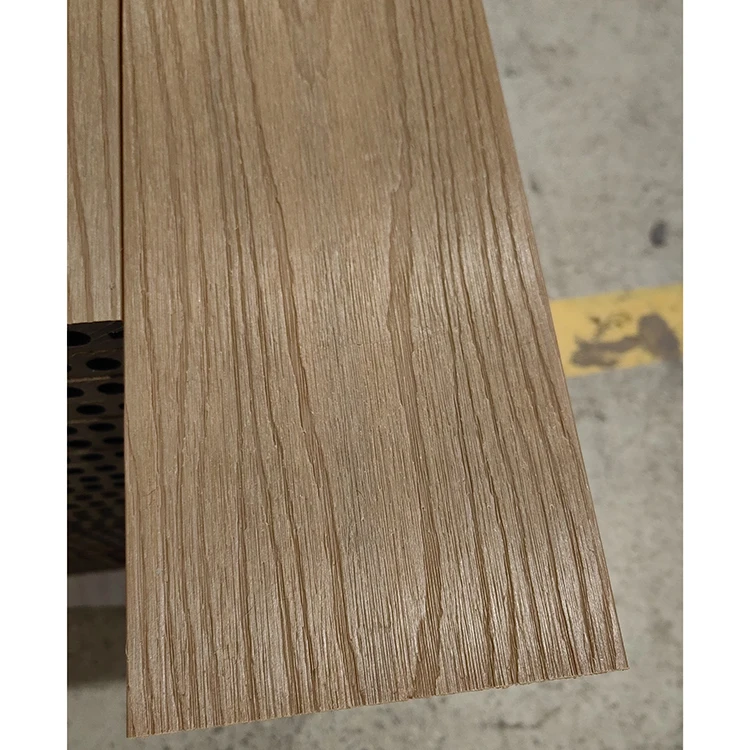 3D Embossed Woodgrain outdoor waterproof wpc flooring WPC Composite decking