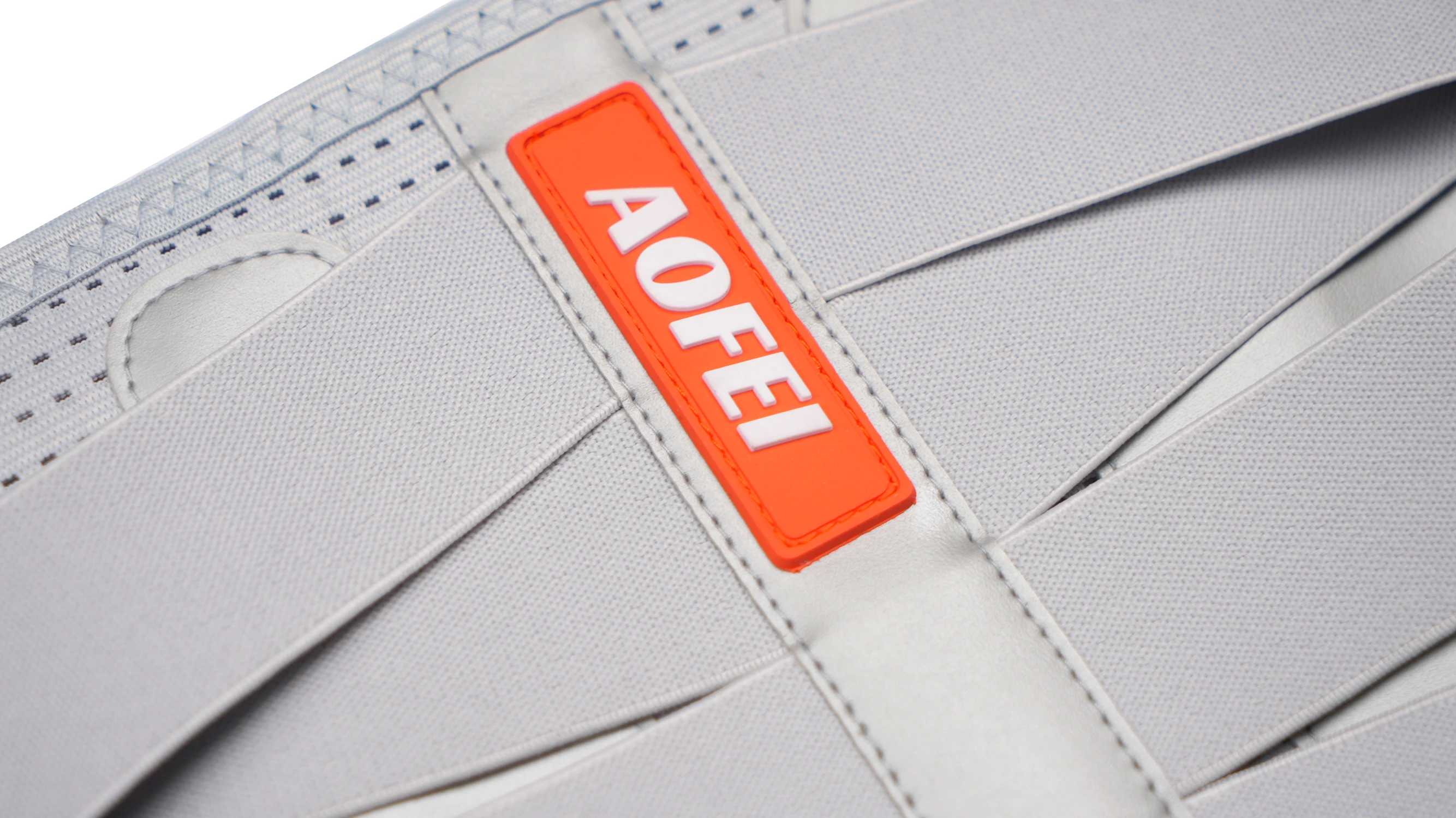 Plus large size neoprene grey girdle pull elastic band strong waist support lumbar support belt