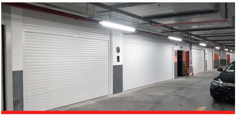 Aluminum alloy rolling shutter door Electric rolling shutter wind-resistant shopping mall basement factory exclusively