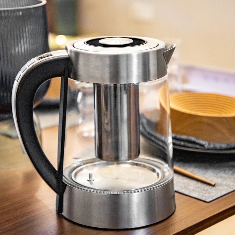 2.3L Smart Home Appliances Luxury Kettle Thick Glass Teapot Electric Cold Water Kettle