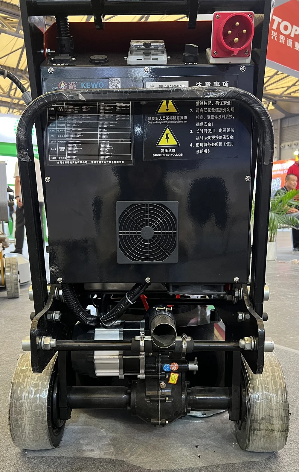 High Power 20HP Semi-Automatic Self-propelled Planetary Floor Grinding And Polishing Machine