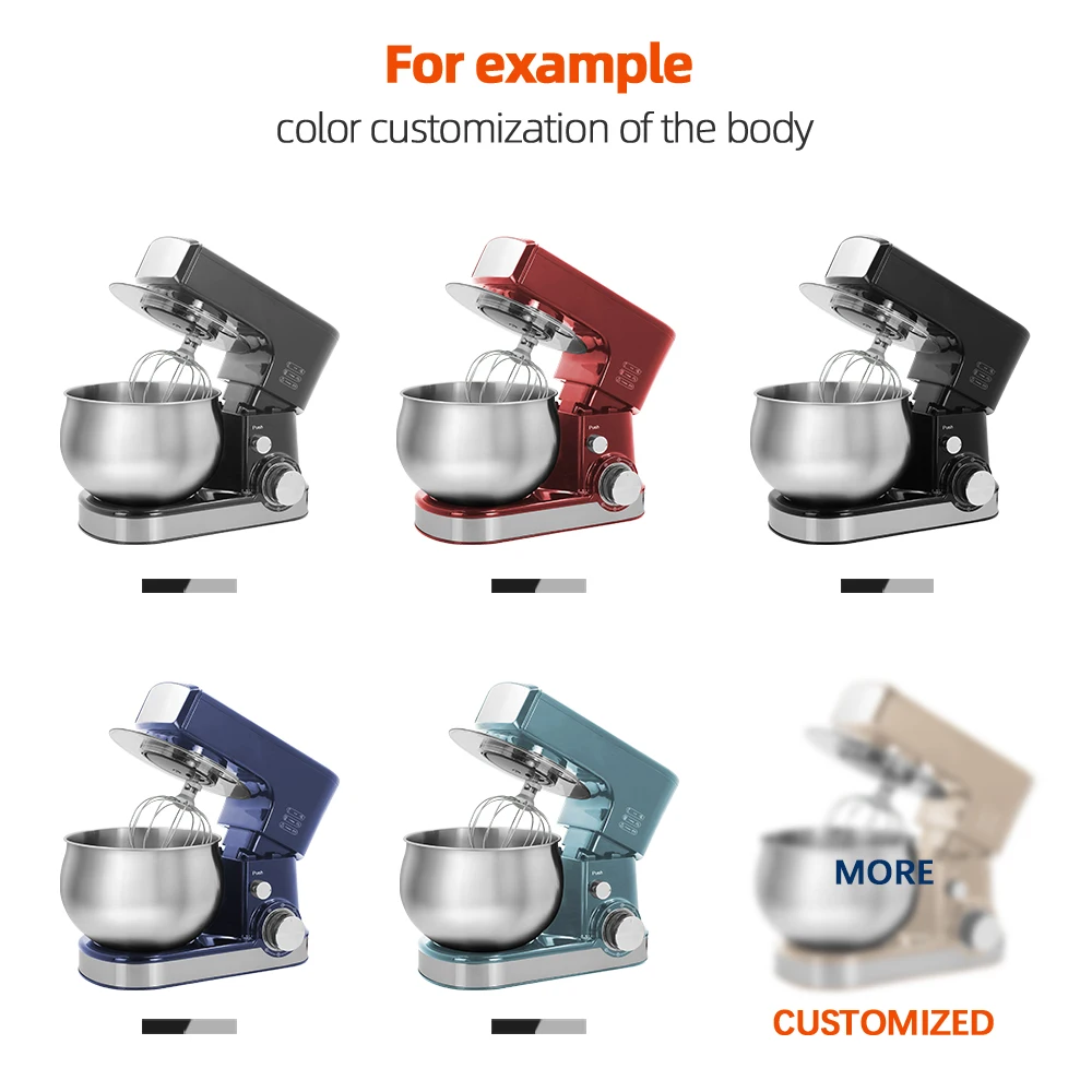 Professional electric multifunction high quality planetary stand cake kitchen 5L stand mixer for baking