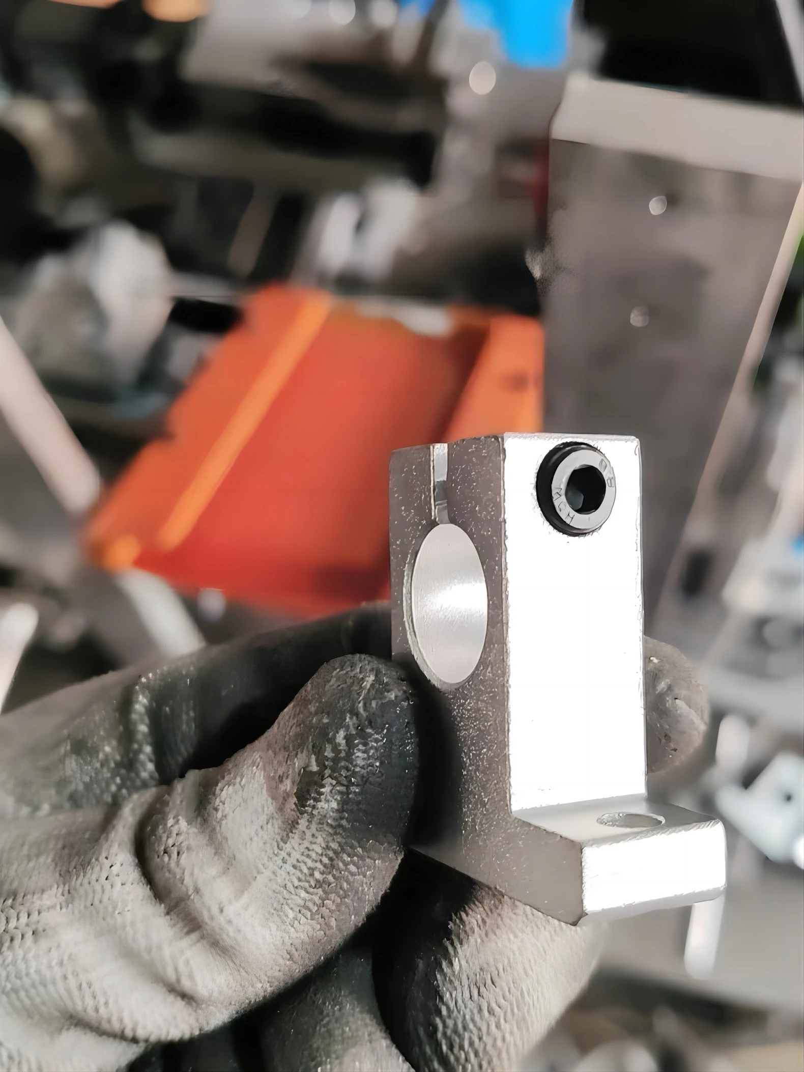 Aluminium Alloy 25MM SK SK25 Linear Guide Shaft Support Linear Shaft Support For Optical Axis