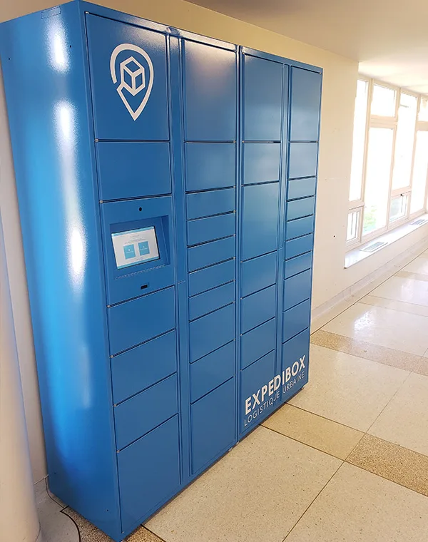 HomTR outdoor self package electronic smart parcel delivery digital safety cabinet lockers