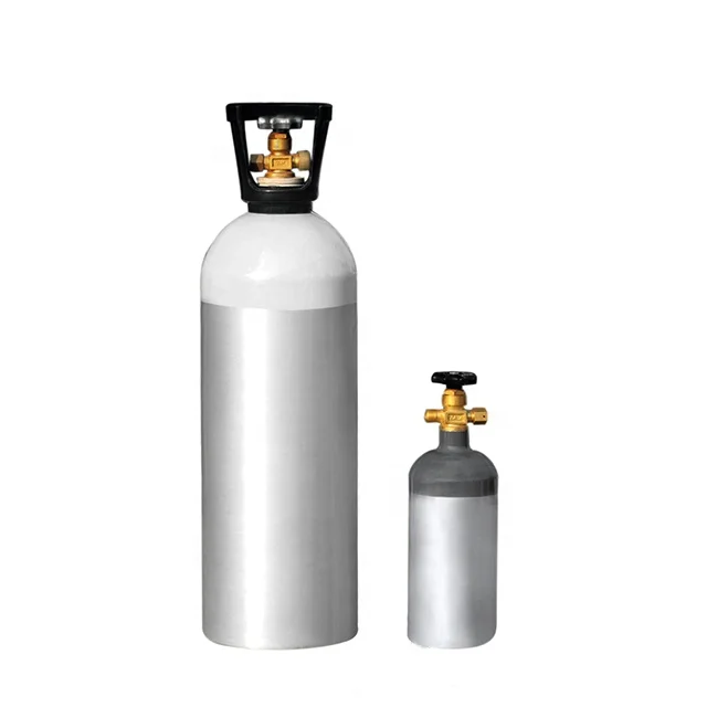 3.4L 0.7L 0.3L 0.4L 0.6L 2L 1L 0.9l 5.5L 3.9L 5kg 12kg 1.5kg BVERAGE GAS CO2 GAS ALUMINUM CYLINDER for wine system