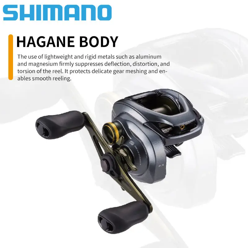 Новинка Рыболовные катушки Shimano 22 Curado Dc Baitcasting 6 + 1bb передаточное число 7 4: 1/8.5:1 S3d катушка I-dc4 соленой воды