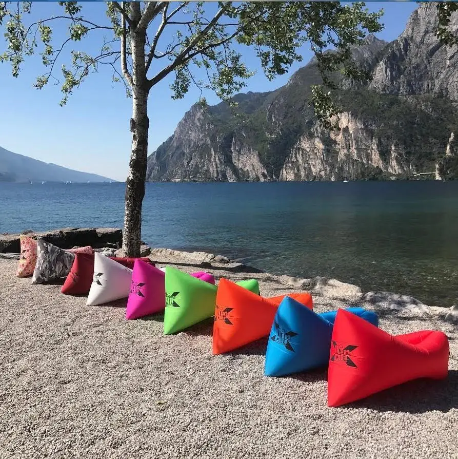 2018 Oem Inflatable Sun Lounger Banana Air Bed/Airbeds/Sofa For Kids